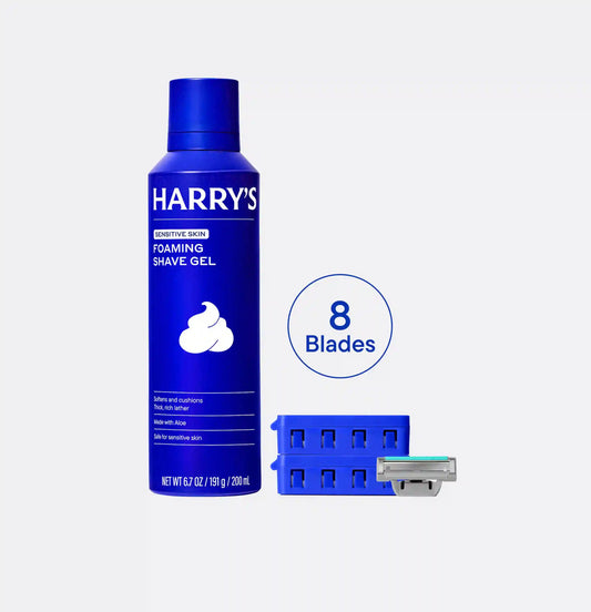 Harry's Plus 8 Blades & 1 Gel