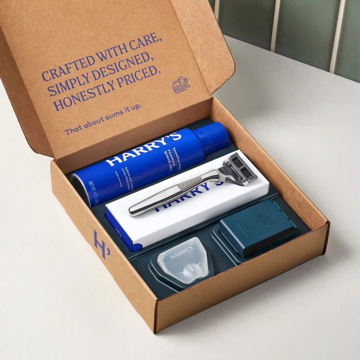 Harry's Original Chrome Shave Set
